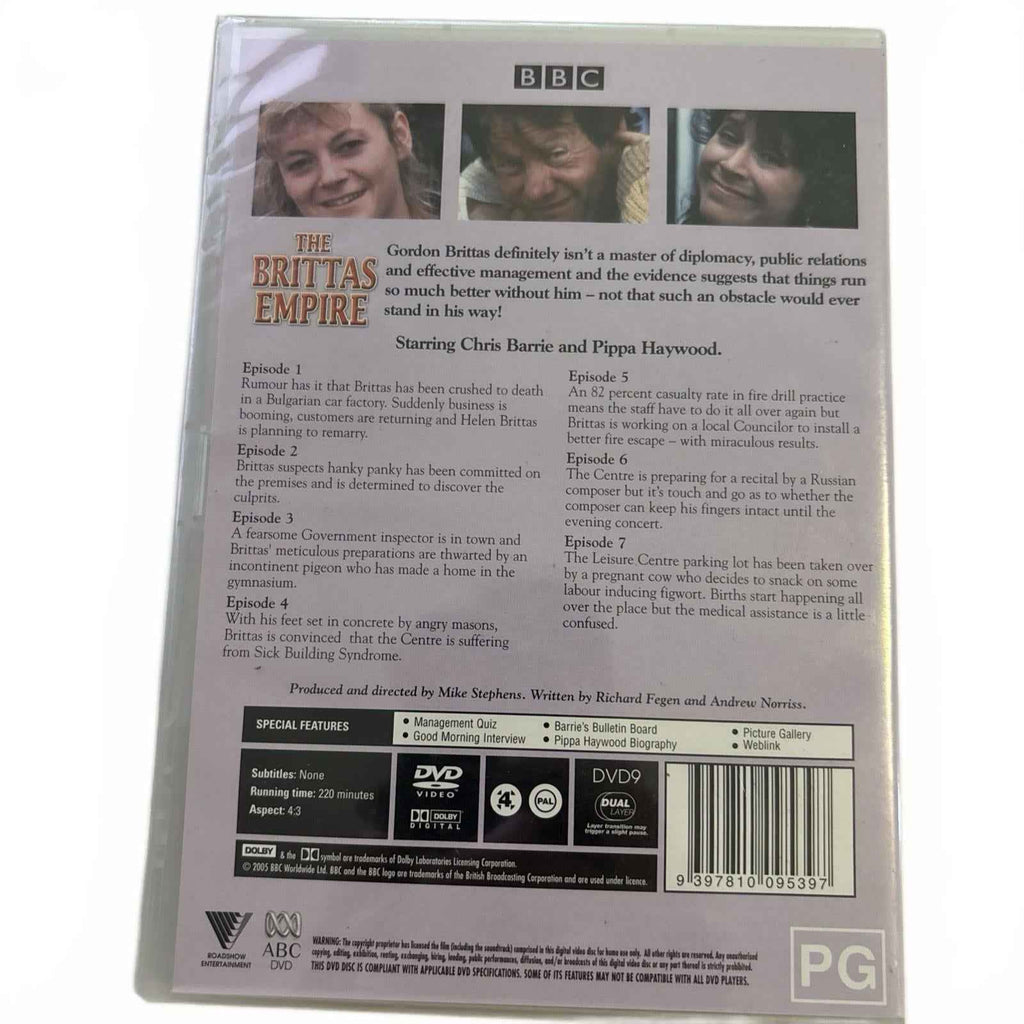 Brittas Empire : Series 2 (DVD, 1991) Region 4 **NEW/SEALED**