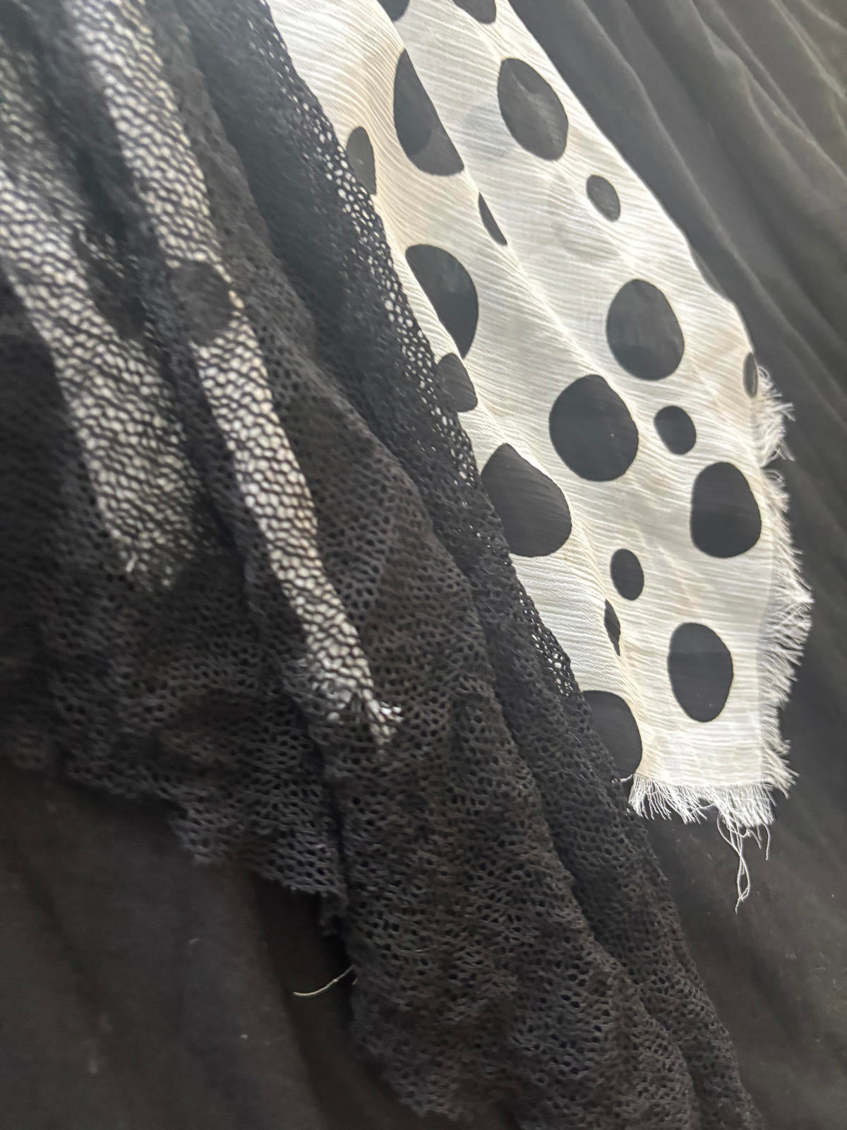 Dogstar Black Polka Dot Accent Dress Size 12 - Come Sell Nearly Anything