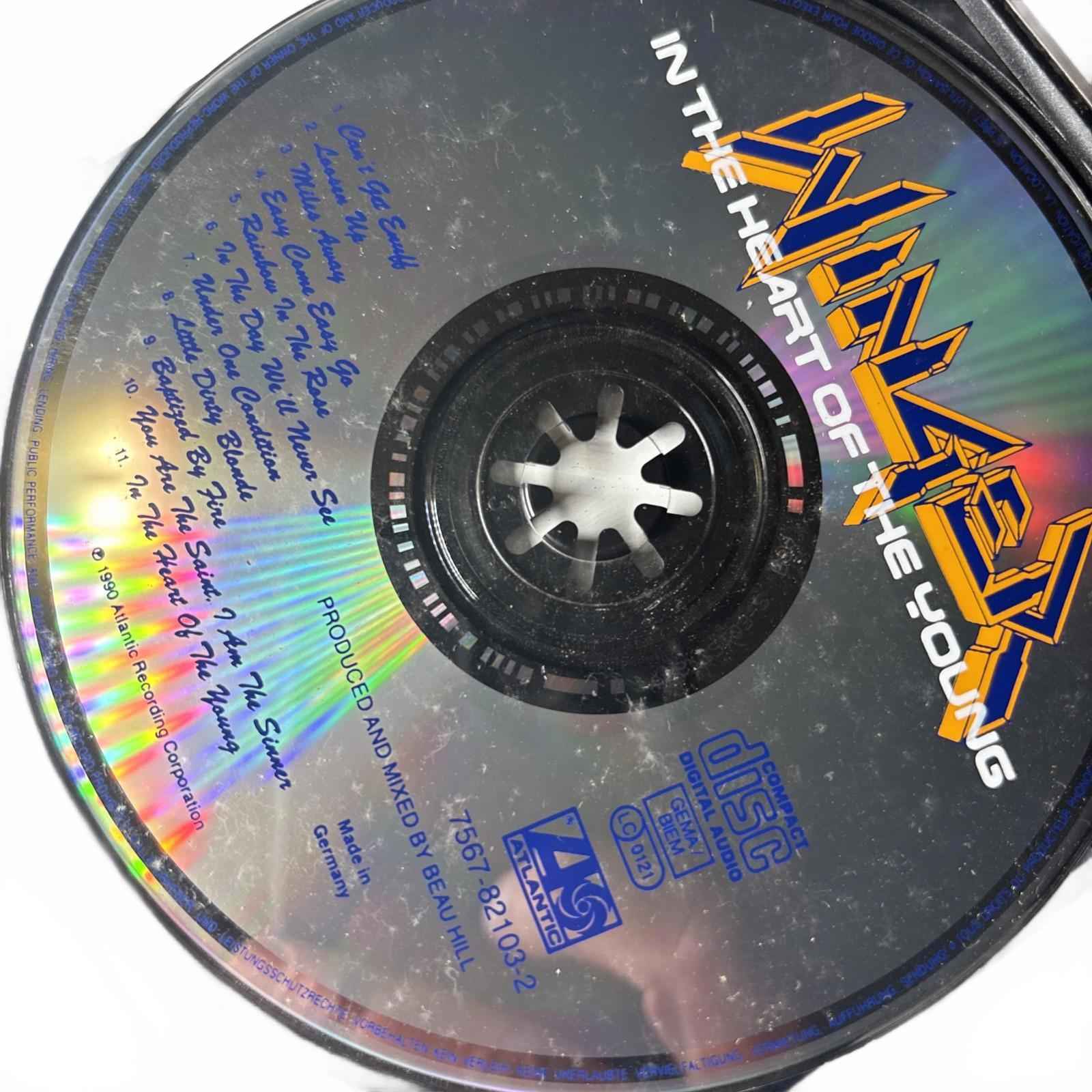 Winger - In the Heart of the Young (CD, 1990) ATLANTIC HAIR METAL