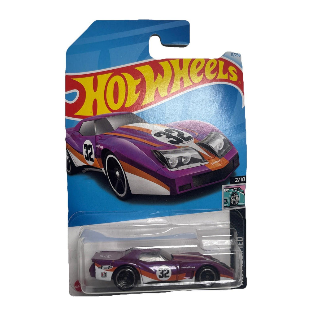 HOT WHEELS 2024 - '76 GREENWOOD CORVETTE #11/250 - PURPLE - HW MODIFIED - LONG