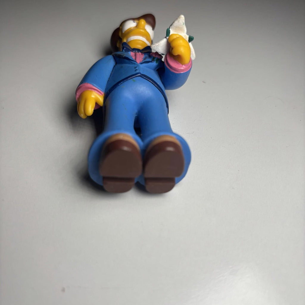 Young Prom Date Homer Fox 2006 Simpsons Figure 3.5" / 90mm Tall Good Condition