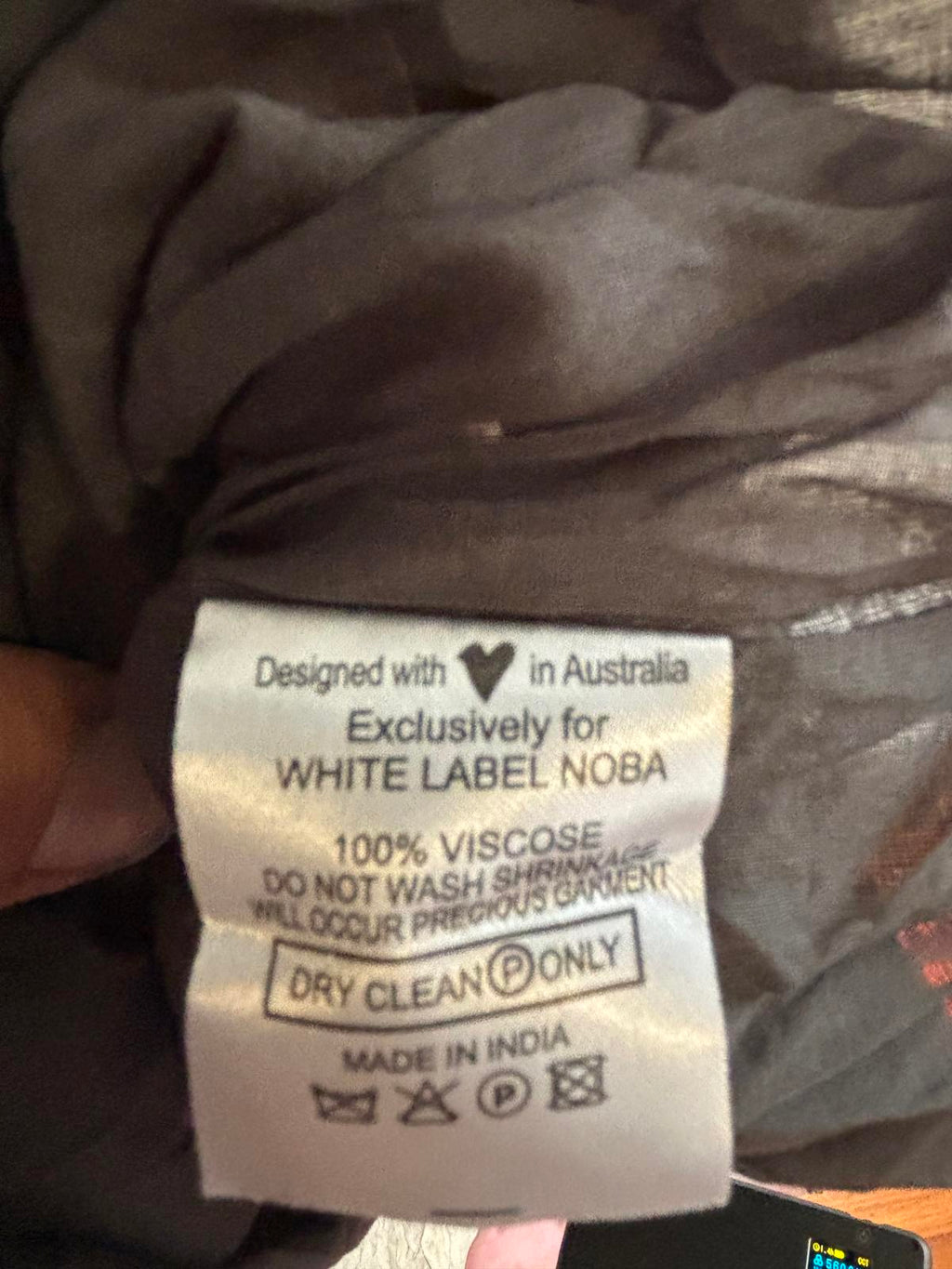 White Label Noba Black Ruffle Viscose Dress Size 2 RRP $269.95 - Come Sell Nearly Anything