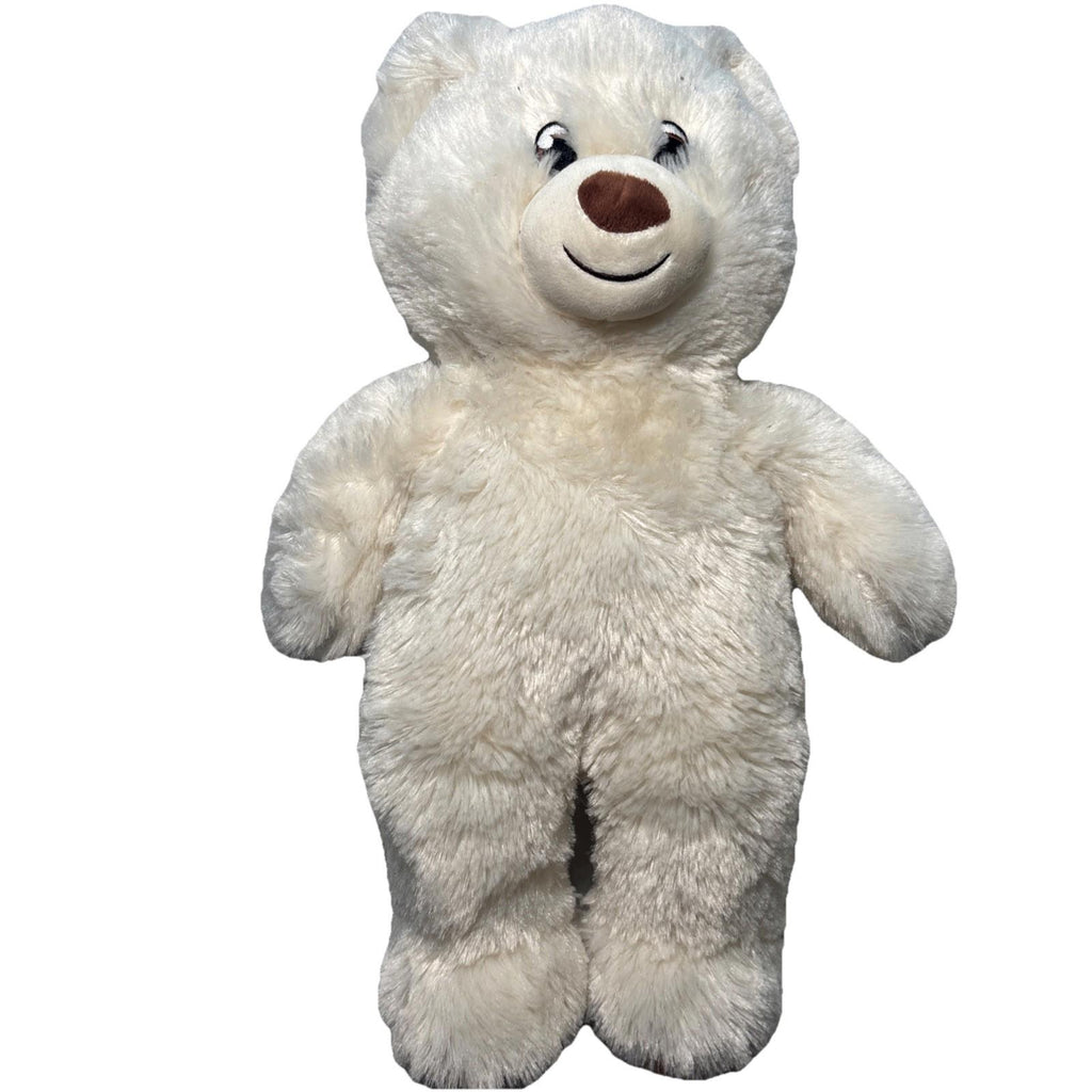 Build A Bear Lil Cub Pudding Teddy Bear White/Brown