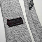 BOTTINELLI Original Made IN Italy Gray Textured Men's Tie