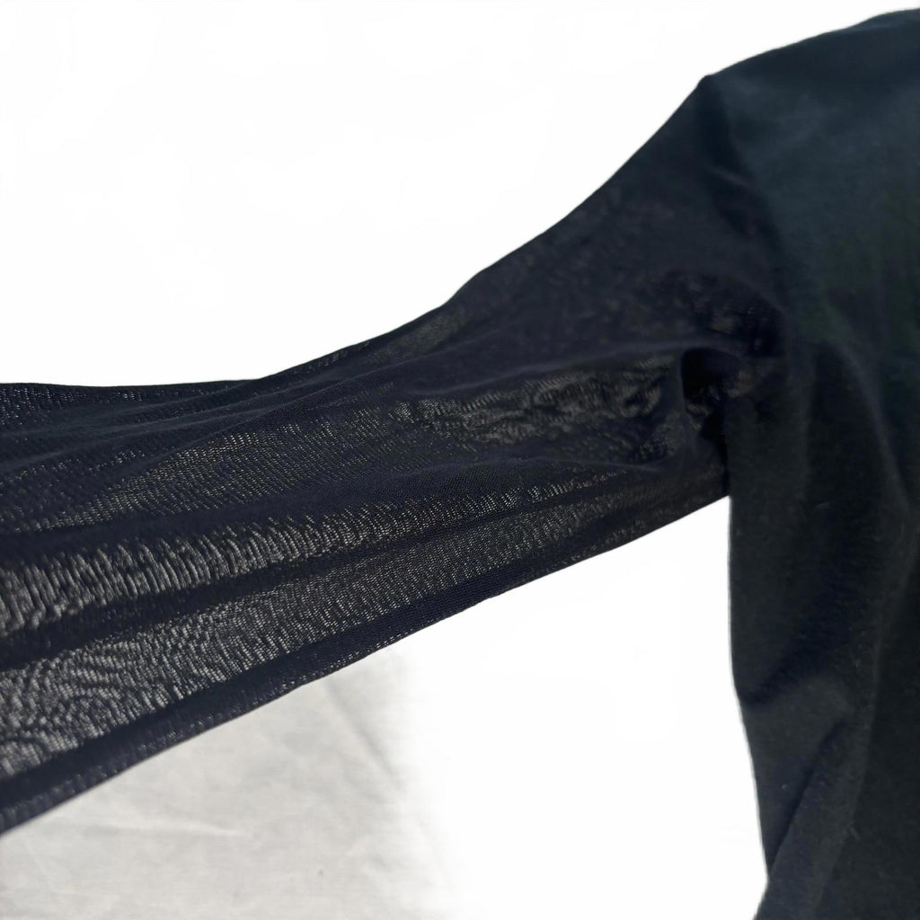 Kariha Women's Long Sleeve Top Size 12 Black Embellished - Come Sell Nearly Anything