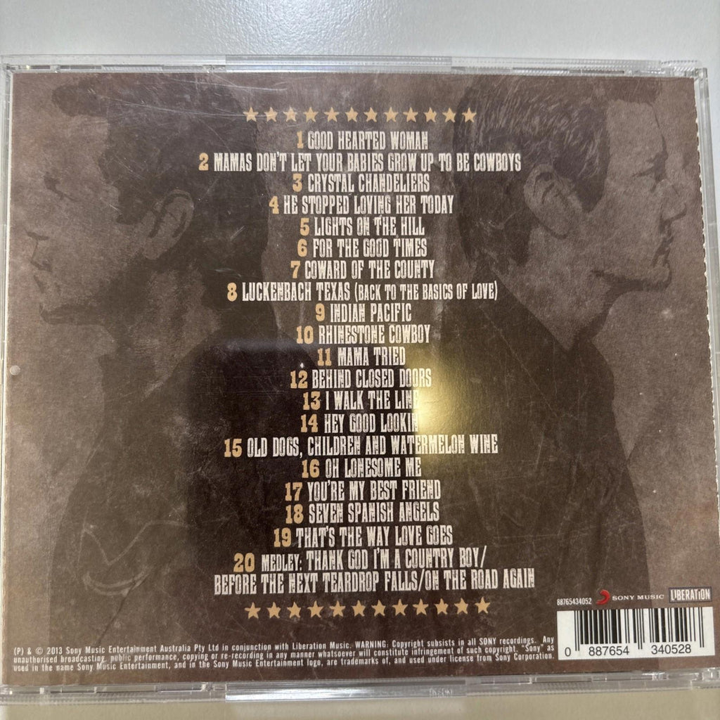 Troy Cassar-Daley & Adam Harvey The Great Country Song Book CD - Like New - Come Sell Nearly Anything