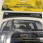 Cronulla Sharks BIG Car Window Decal Sticker LETTERING Mancave Gifts. vinyl