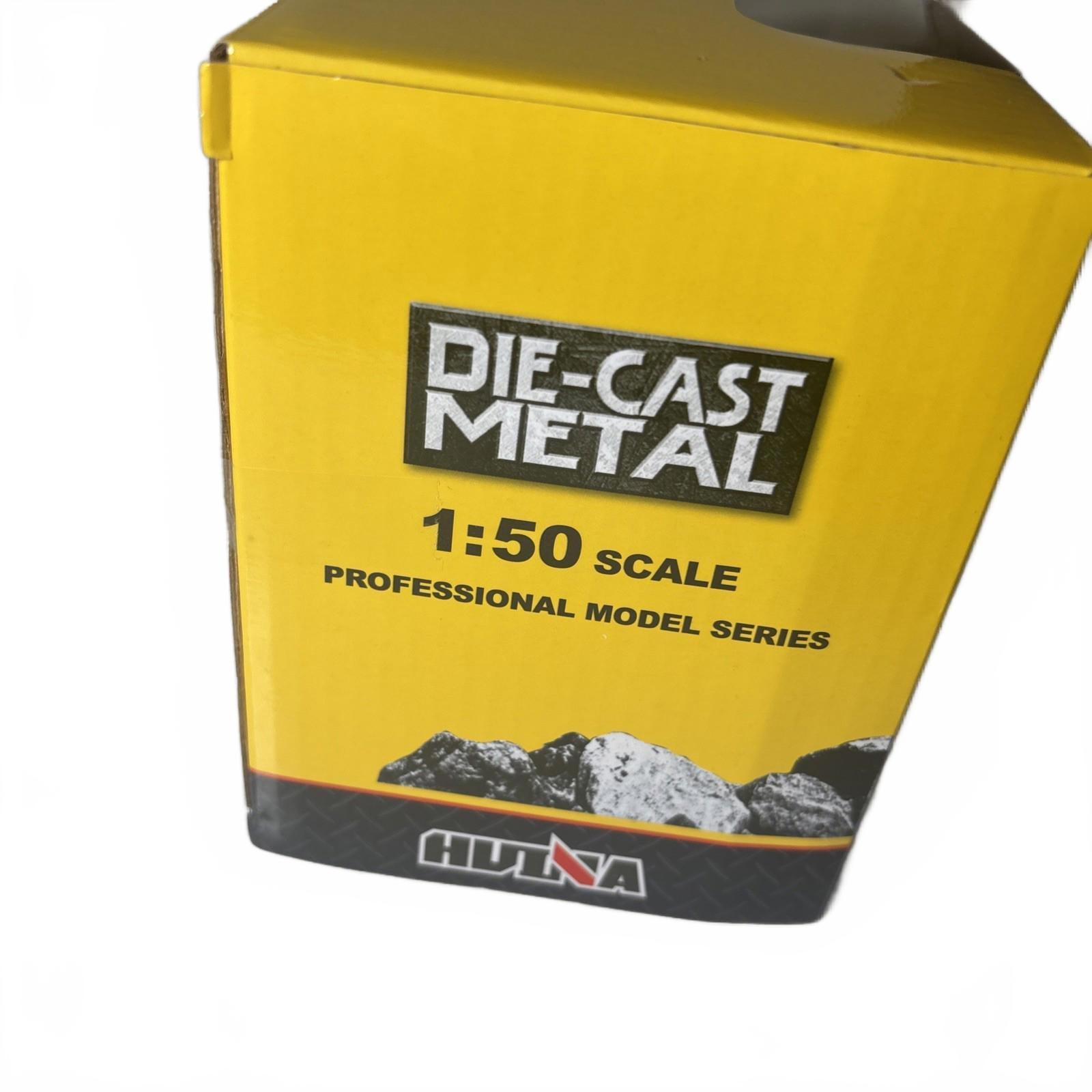 1:50 HUINA Diecast A Professional Grab Excavator Box Models 1713