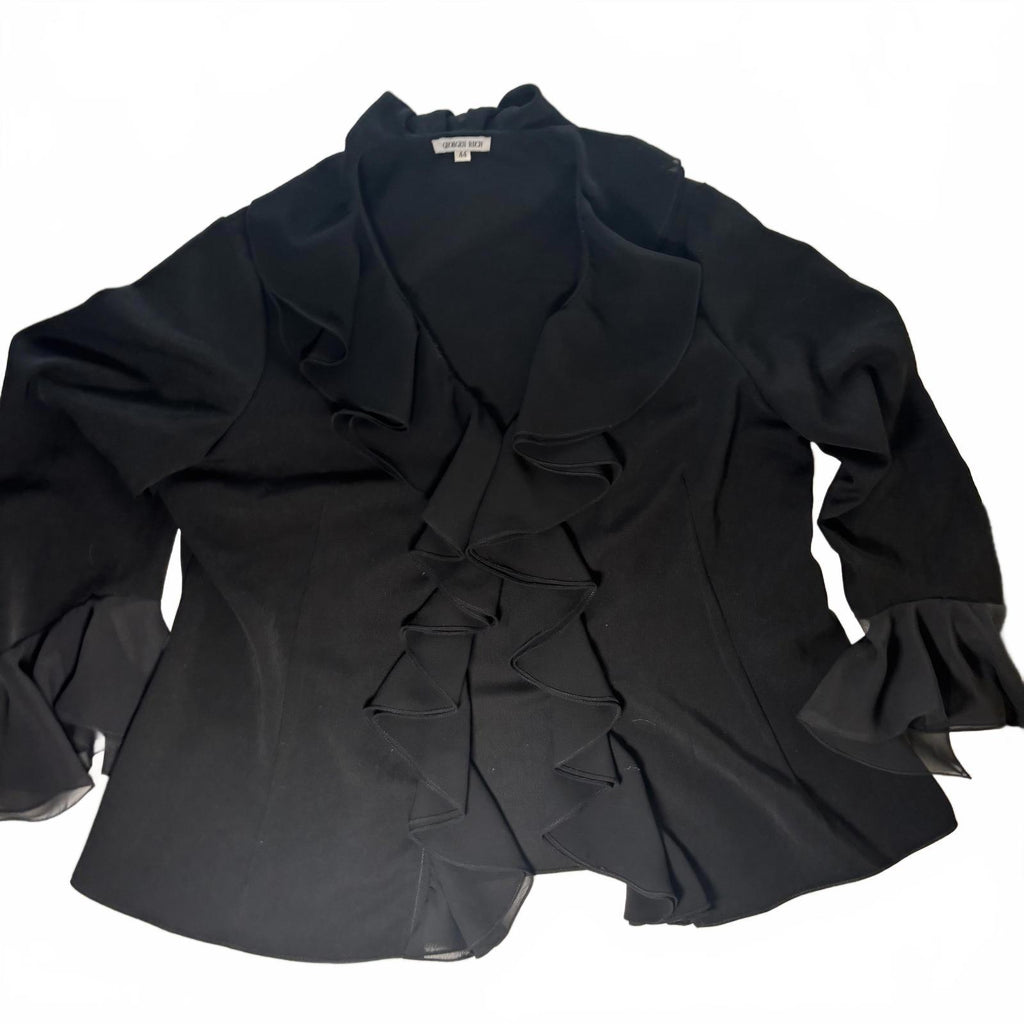 Georges Rech Black Women's Blazer Size 44 - Come Sell Nearly Anything