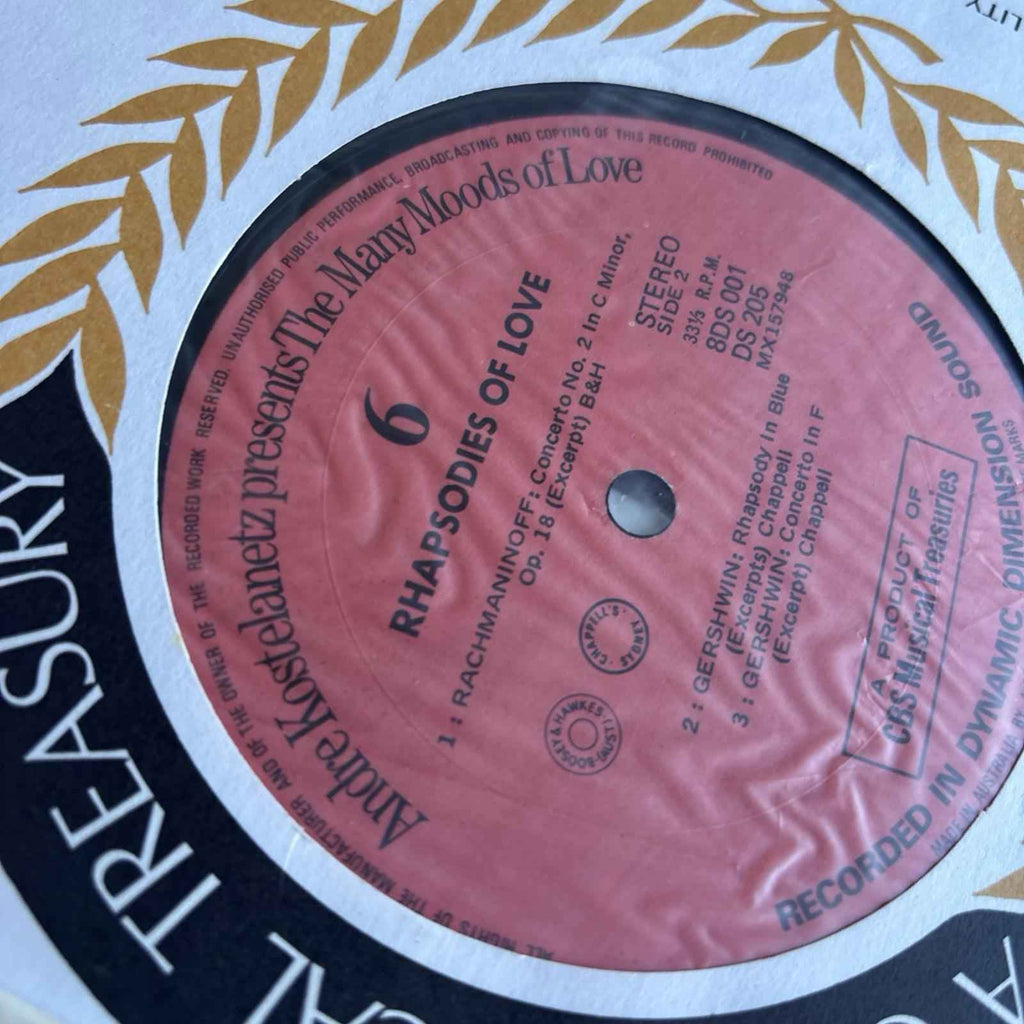 Andre Kostelanetz The Many Moods of Love 7 LP Vinyl Record Album Music Box Set