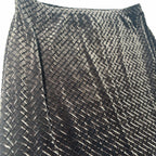 Plum Womens Pleated Velvet Skirt Size M Y2K Goth Vintage