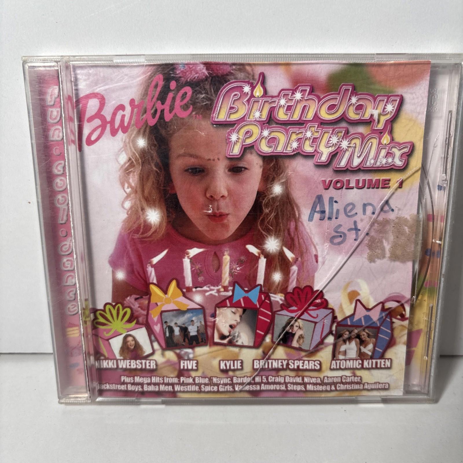 Various - Barbie Birthday Party Mix (Volume 1) (CD 203) - Come Sell Nearly Anything
