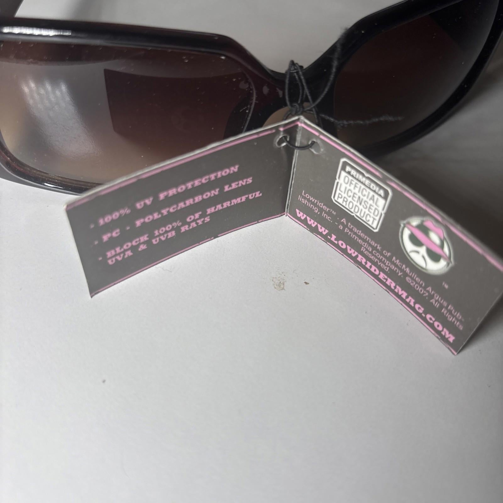 Genuine Lowrider Brand Sunglasses BNWT Brown Velvet Low Rider OG Brand - Come Sell Nearly Anything