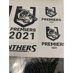 Penrith Panthers NRL 30cm Decal  Sticker Sheet 2021 Premiers Premiership Vinyl