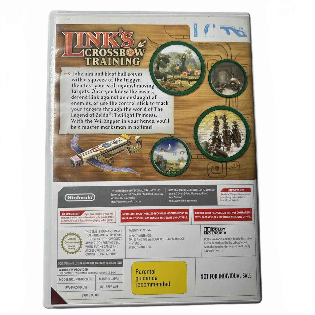Link's Crossbow Training Wii Game