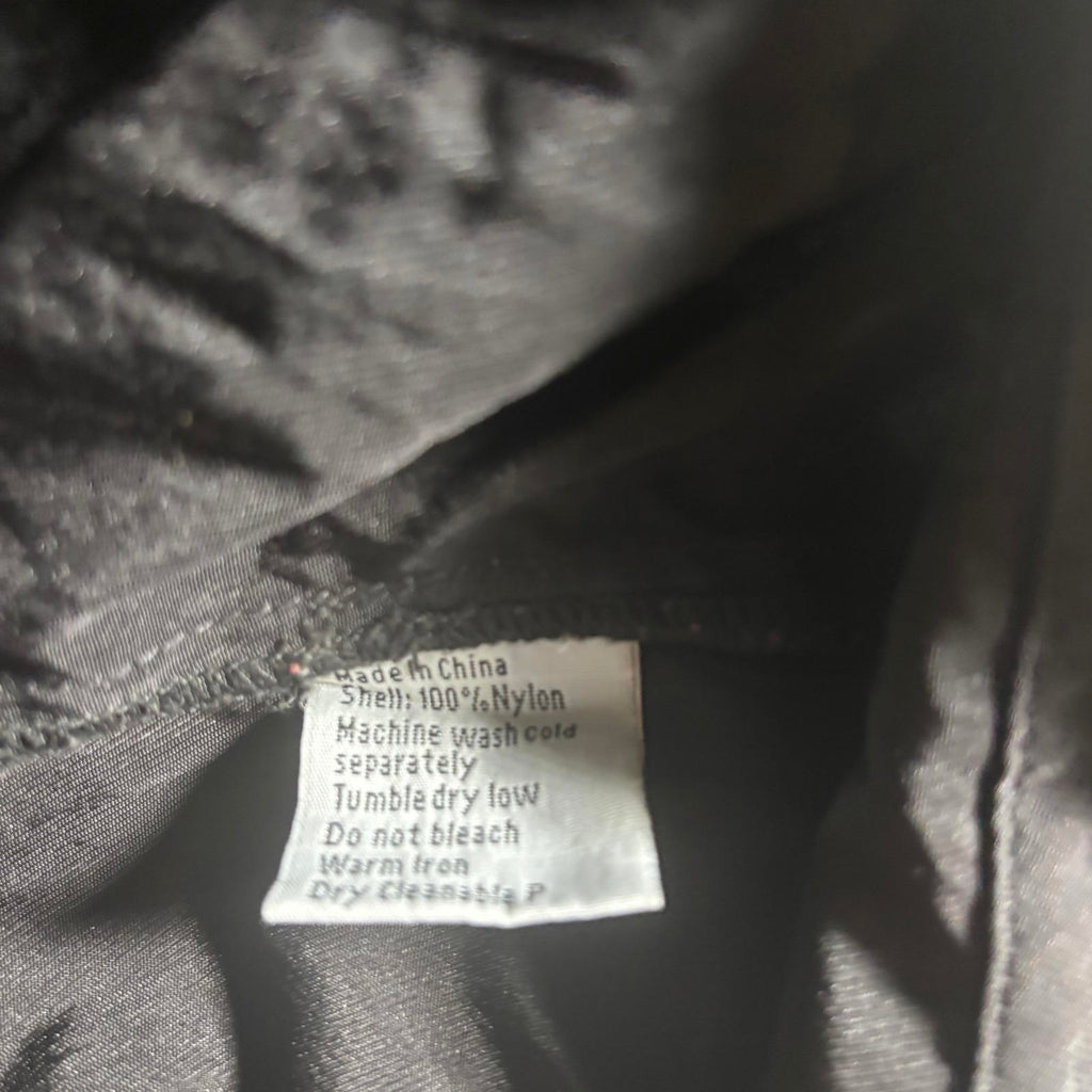 Leonard St. Women's Black Nylon Jacket Size 12 Medium Lightweight Outerwear - Come Sell Nearly Anything