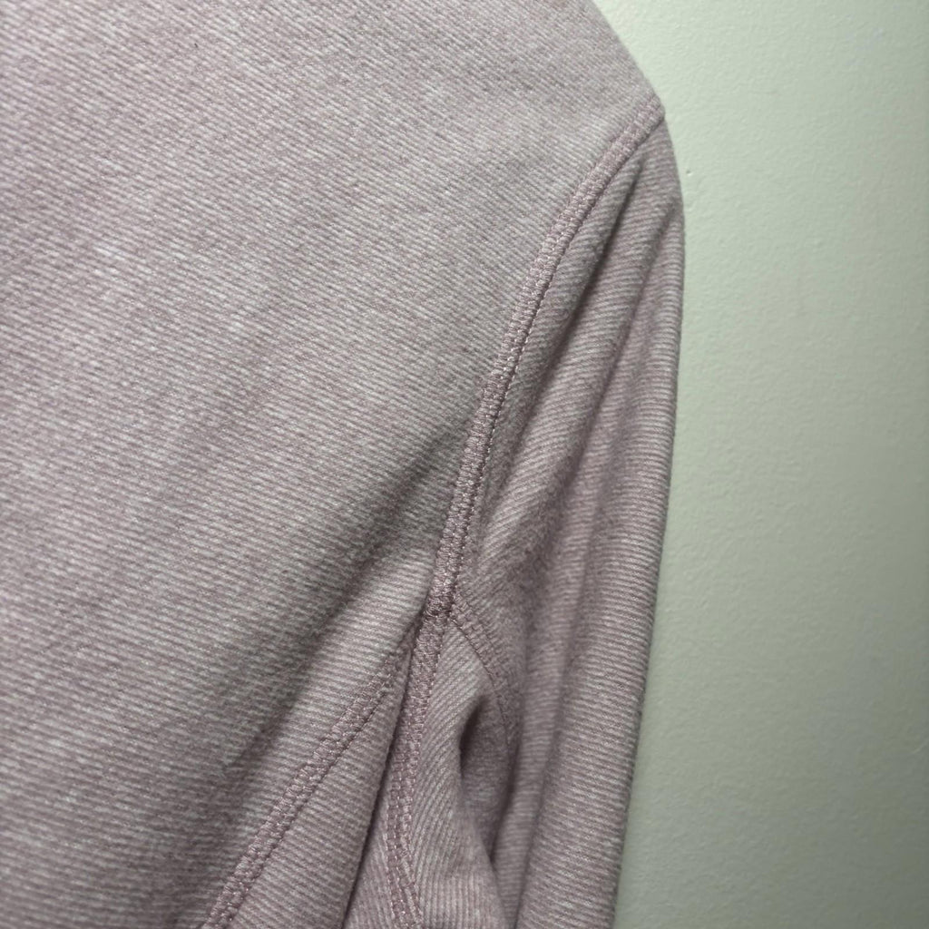 Crane Womens Large Full Zip Jacket Pink Heather Merino Wool Blend BNWT - Come Sell Nearly Anything