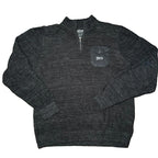Grey and black quarter zip jumper from insitu #winterknitwear XXXL 3XL T2-18 - Come Sell Nearly Anything