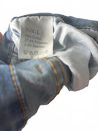 Women's Straight Jeans Size L Blue Denim #WomensJeans #StraightLeg #Denim - Come Sell Nearly Anything