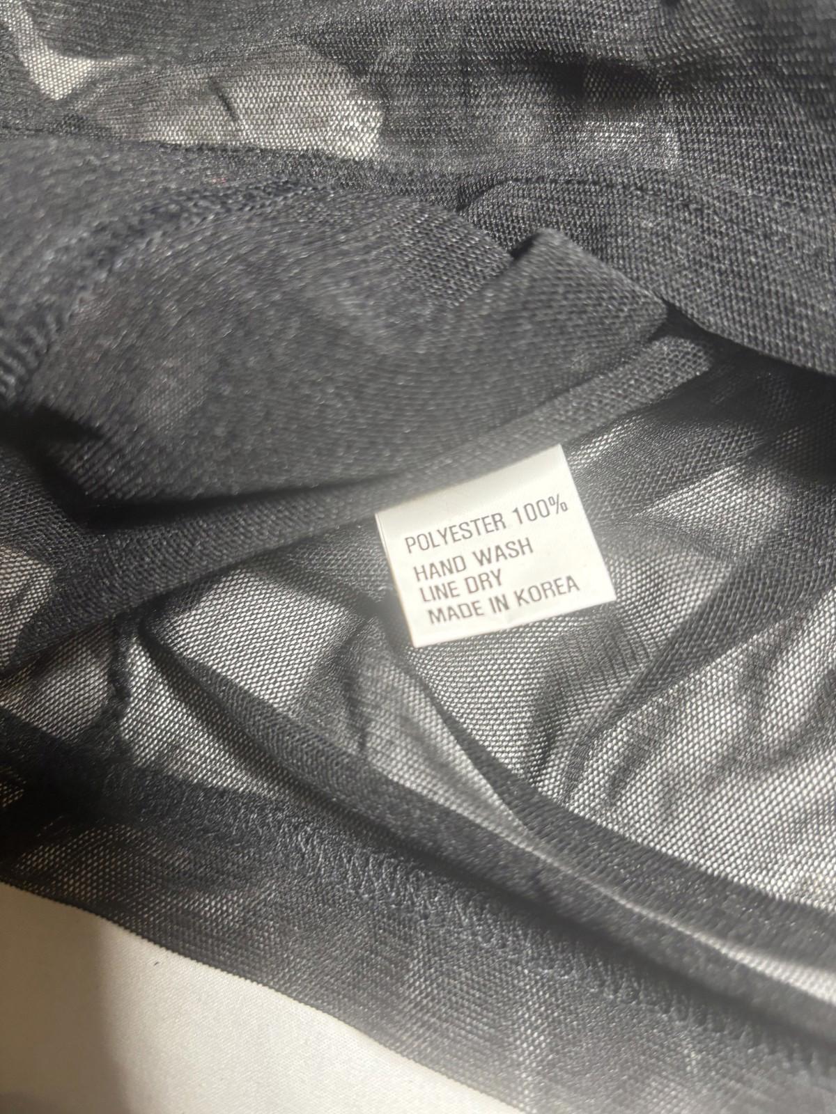 3 x Justina Design Women's Mesh Zip-Up Jackets XL Y2K Vintage Summer Outerwear