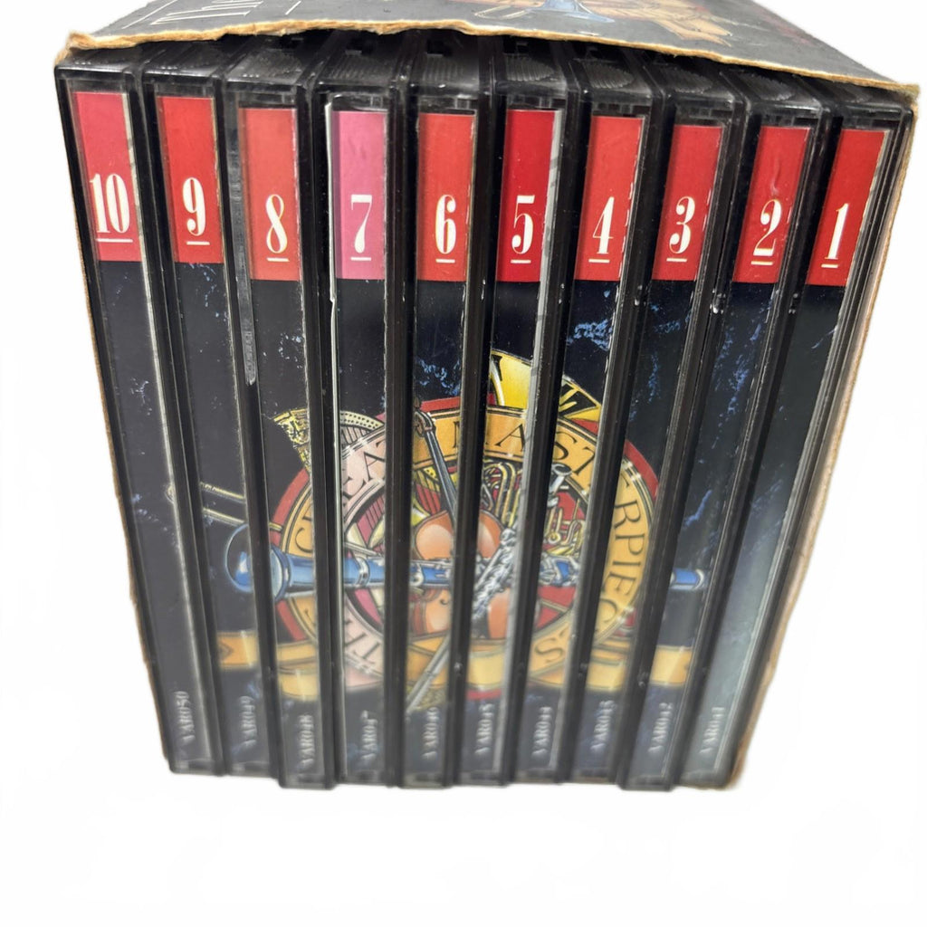Famous Composers CD 10 Disc Set The Classics Discovered Mozart Beethoven Bach - Come Sell Nearly Anything