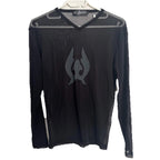 Elio Moda Large Black Sheer Long Sleeve Top #Womenswear #LongSleeve #SheerTop - Come Sell Nearly Anything