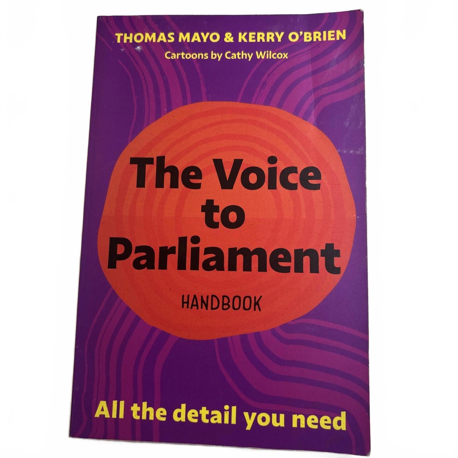 The Voice to Parliament Handbook By Thomas Mayo Paperback Book FREE Shipping - Come Sell Nearly Anything