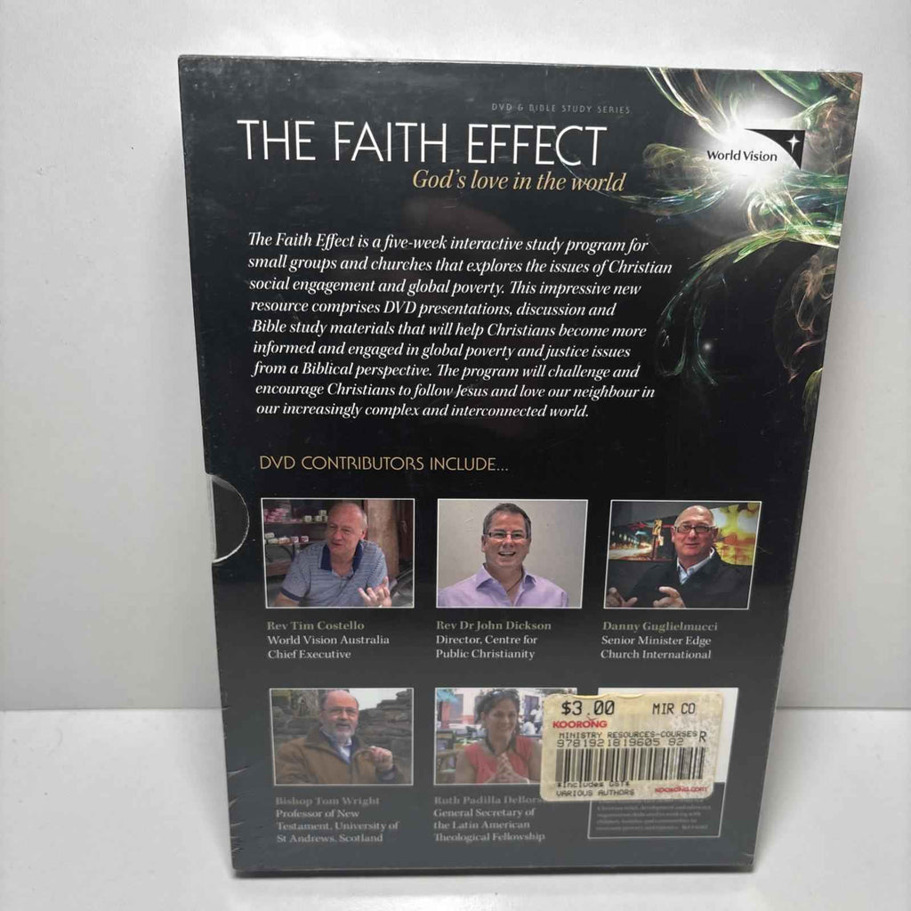 World Vision The Faith Effect Gods Love GRACE FAITH BIBLE CHRIST DVD region4 New