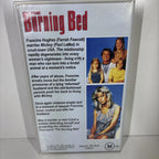 Collectable THE BURNING BED M15+ VHS 1993 Video🔥VHS Vintage Video Movie Tape - Come Sell Nearly Anything