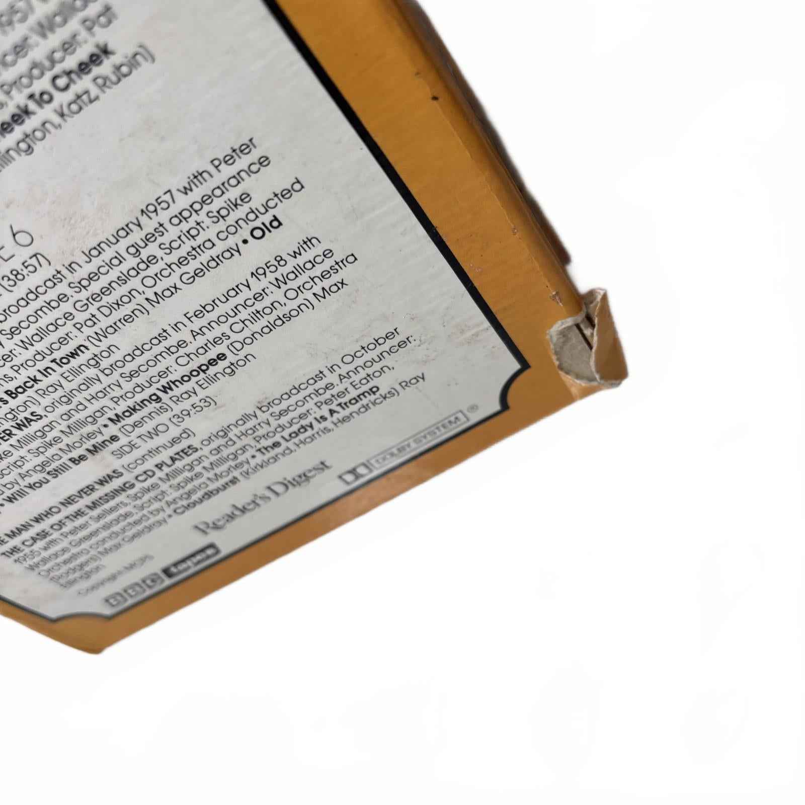 The Goon Show Classics BBC Broadcast Cassettes Readers Digest Set