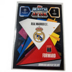 Rodrygo 2021-22 Topps Match Attax UEFA Champions League #HT1 Hat Trick Hero Foil