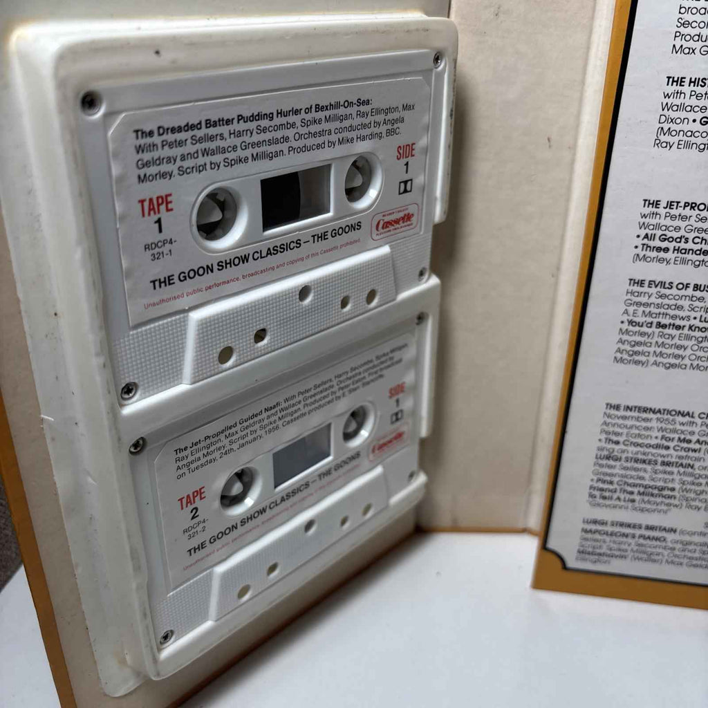 The Goon Show Classics BBC Broadcast Cassettes Readers Digest Set