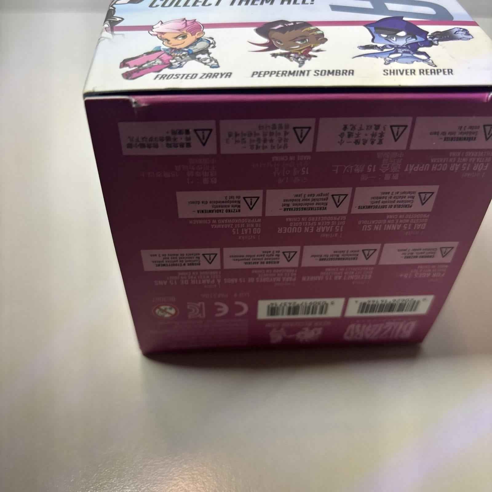 Blizzard Overwatch Zarya Winter Wonderland Frosted Figure Cute But Deadly New