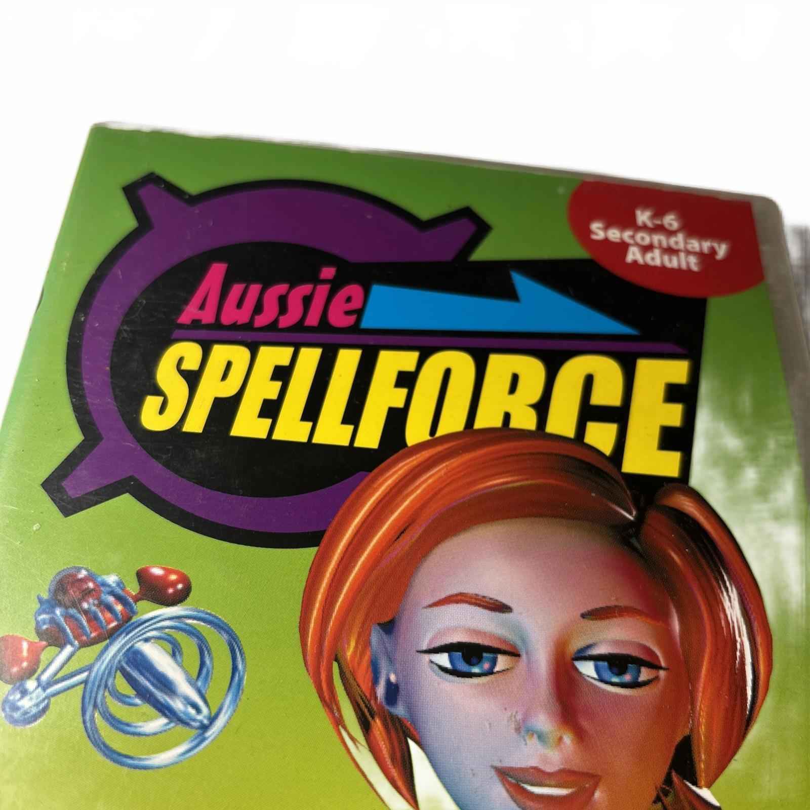 Spelling Game Aussie Spell Force Words Tutor Educational Speech MAC WIN CD