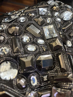 SCOOP FRONT Mirrored Gem Front Black Mini BNWT Seduce Size 10 COCKTAIL DESIGNER - Come Sell Nearly Anything