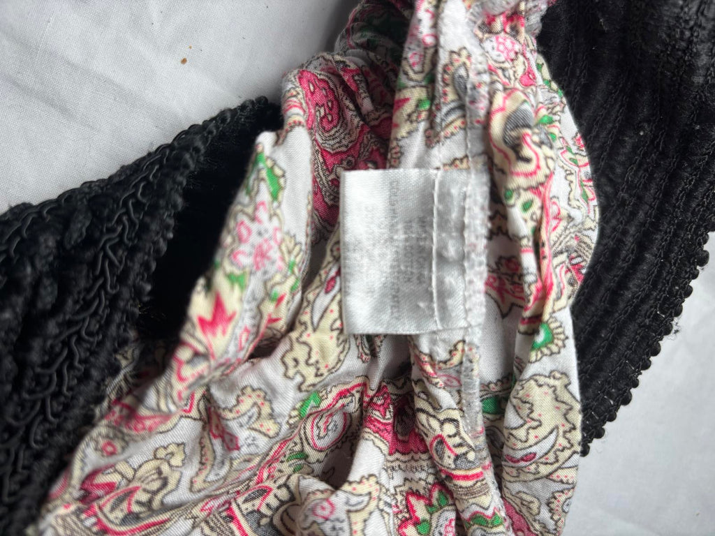 Women's Casual Wide-Leg Pants with Paisley Print and Stretch Waistband - Come Sell Nearly Anything