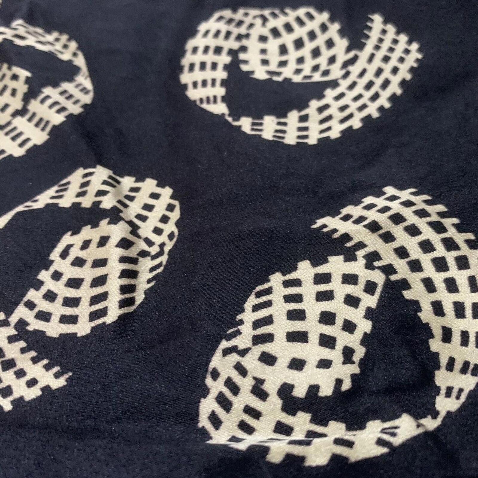 Vintage Robert Burton Size 16 Mini Length Skirt Black & Print W/ Inlay - Come Sell Nearly Anything