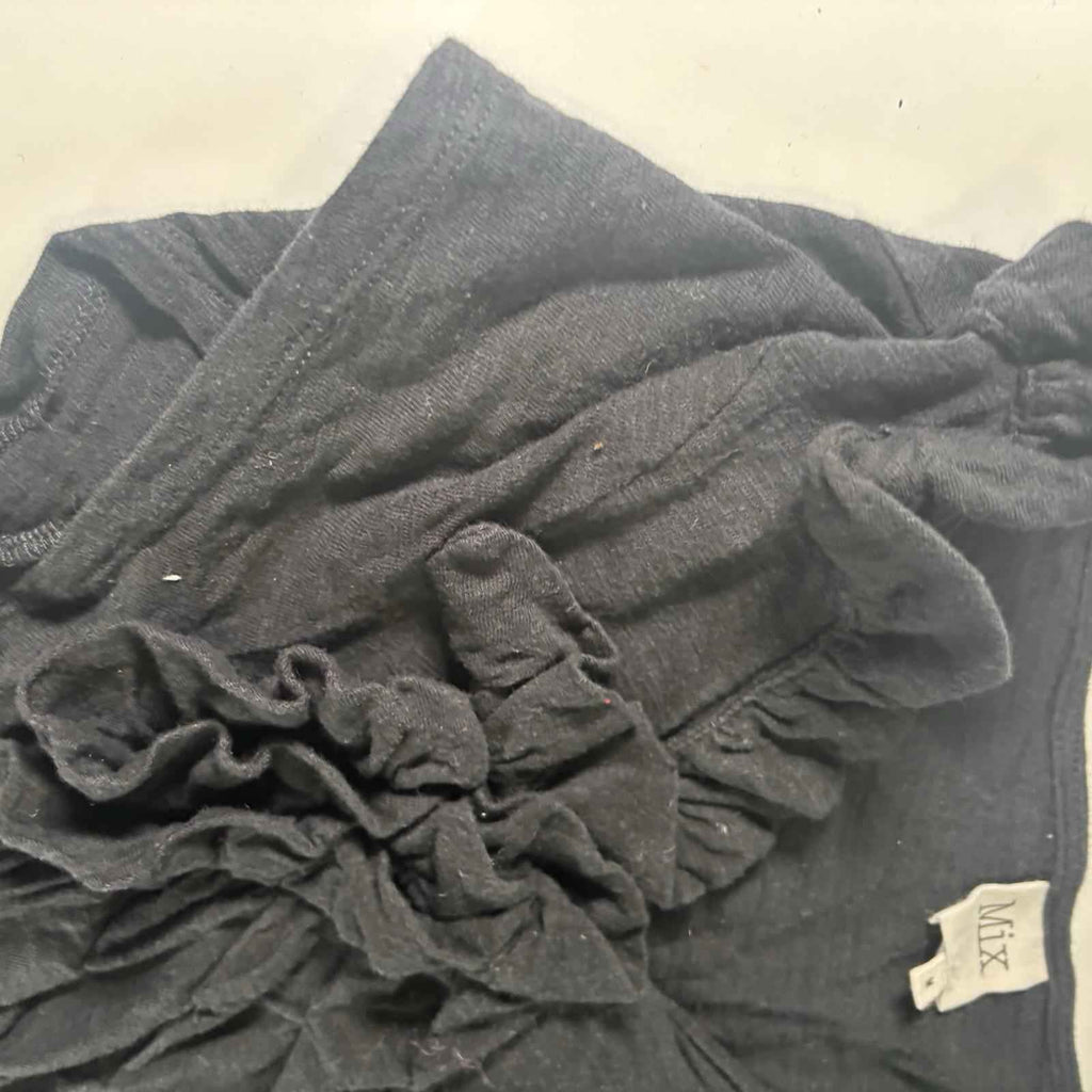 Vtg 80s 90s Black Blank Tank Top Basic Plain Sleeveless MIX Medium