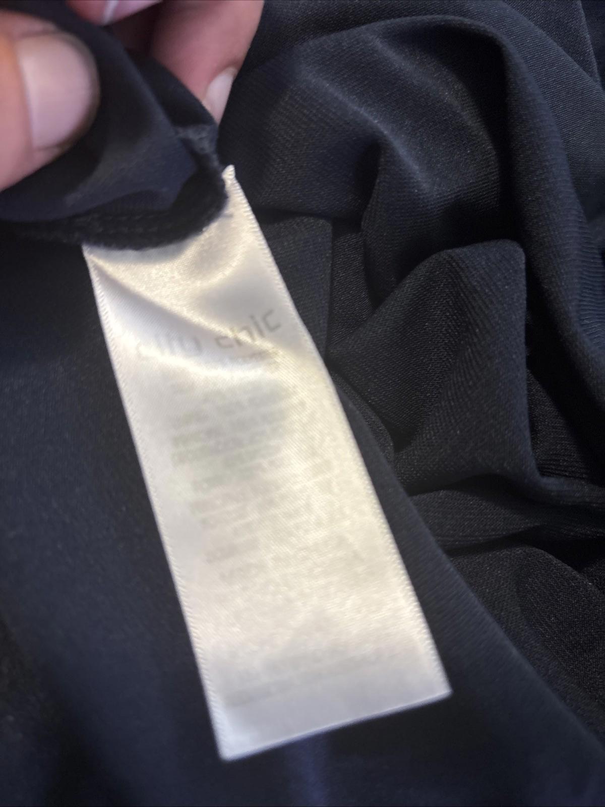 Dark Navy Plus Size M Tank Dress City Chi Beach Kaftan Tunic Crochet Neck - Come Sell Nearly Anything