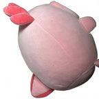 Smooshy Smoochy Pals Teddy Bear Pink Axolotl Costume Fake Squishmallow 12”