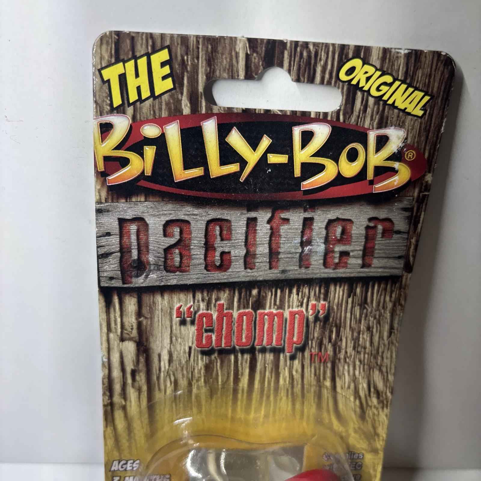 Billy Bobs Chomp Teeth Pacifier  Novelty Baby Pacifier Funny Baby Shower Gift