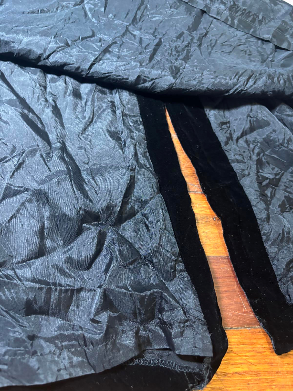 Kenar Black Velvet Women's Evening Dress Size 6 Vintage #VelvetDress  #Kenar - Come Sell Nearly Anything