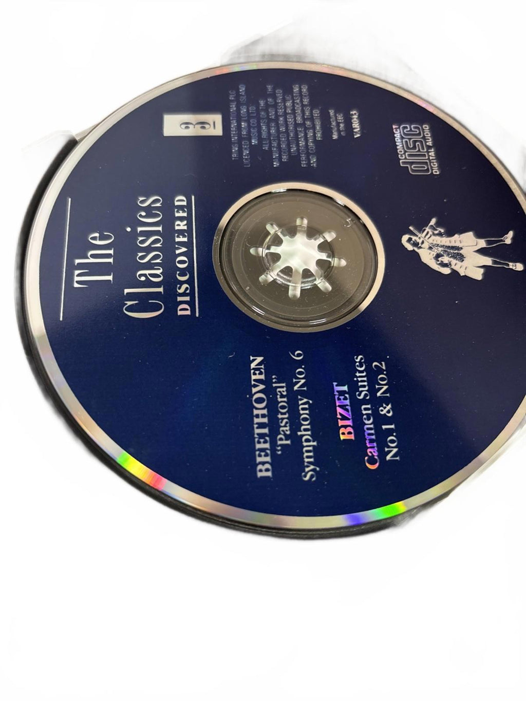 Famous Composers CD 10 Disc Set The Classics Discovered Mozart Beethoven Bach - Come Sell Nearly Anything