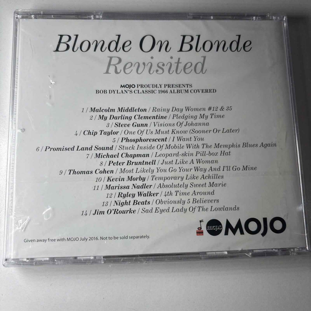 Bob Dylan Covered - Blonde On Blonde Revisited [MOJO CD] (2016) New/Sealed Crack
