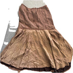 Vintage Womens Skirt L Hand Made Reversible Maxi Retro Cottage Large - Come Sell Nearly Anything