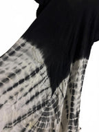 Gypsy Soul Black and White Tie-Dye Maxi Dress, Free Size BNWT - Come Sell Nearly Anything
