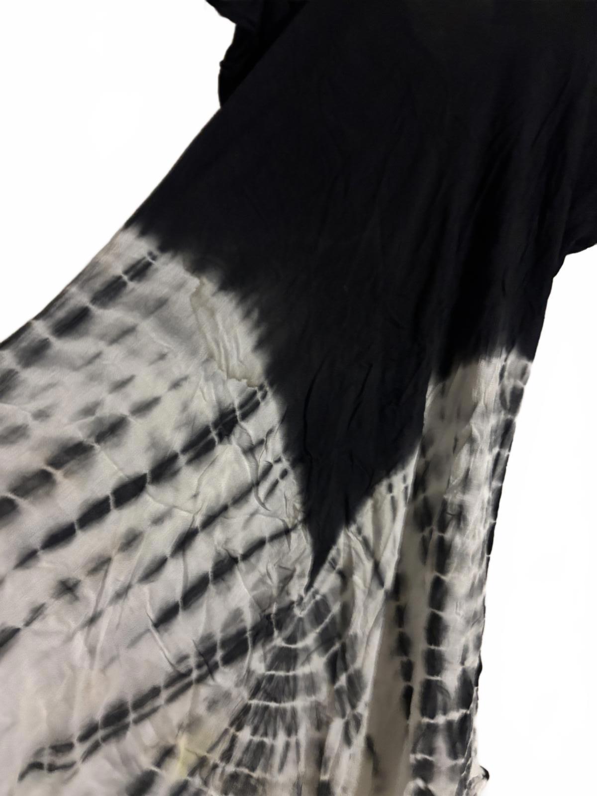 Gypsy Soul Black and White Tie-Dye Maxi Dress, Free Size BNWT - Come Sell Nearly Anything