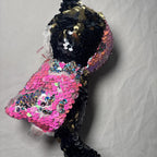 Ty Beanie Boos Flippables 6" MALIBU the Color Changing Sequins Cat Plush