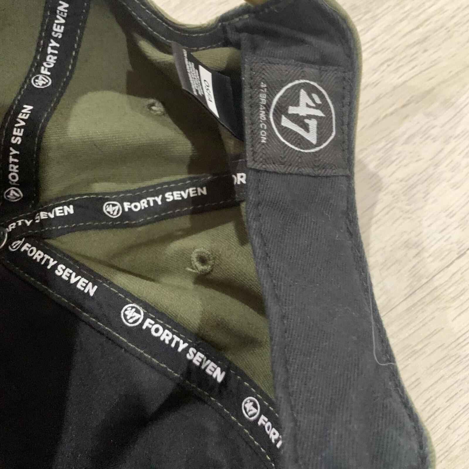 LA Dodgers Green BASEBALL Hat Cap Official Forty Seven Brand Adjustable Strap.