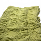 être Women's Green Ruched Skirt Size 14 Summer Y2K Style